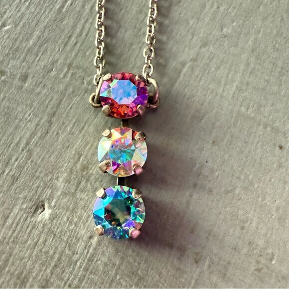 Sabika LIKE Silver Tone Pendant Necklace - Picture 4 of 7